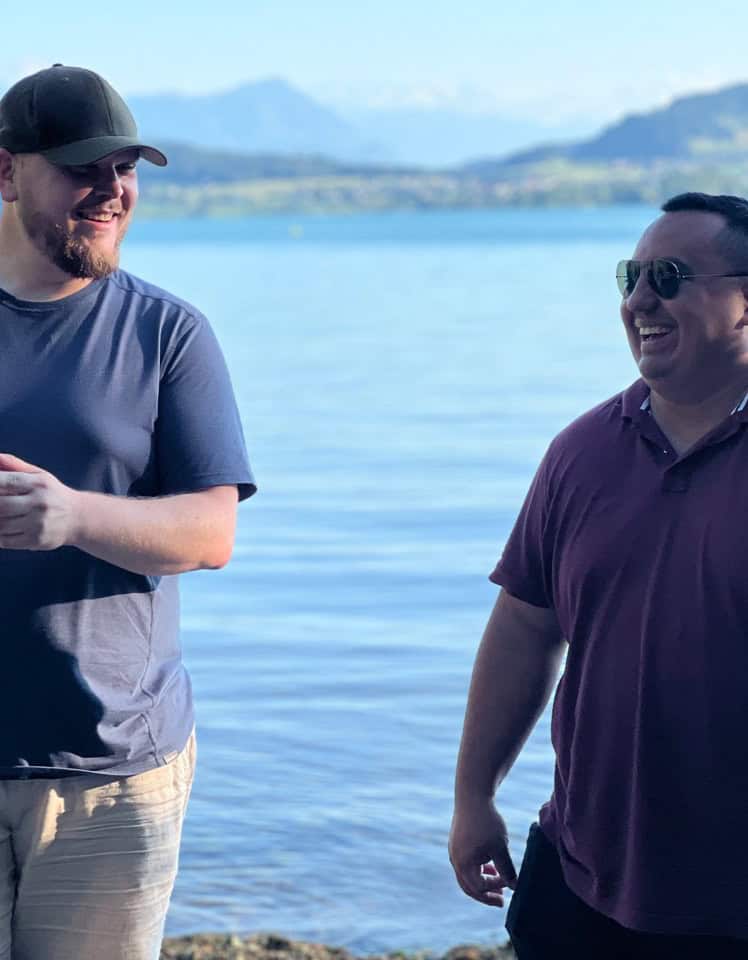 Jan und Ricardo am See Jan und Ricardo am See