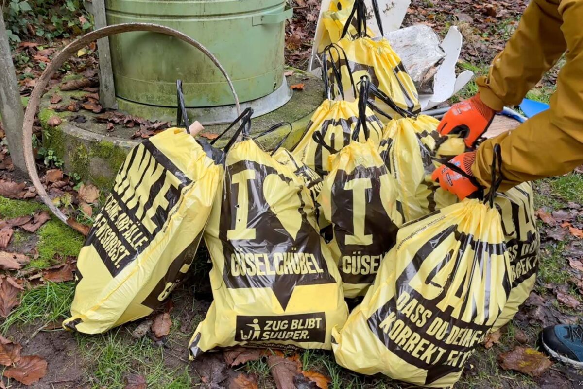 Nachhaltigkeitsaktionstag Abfallsäcke Nachhaltigkeitsaktionstag Abfallsäcke